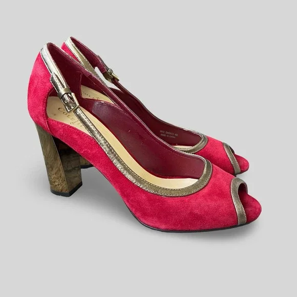 Cole Haan Suede Pumps - Picture 1 of 9